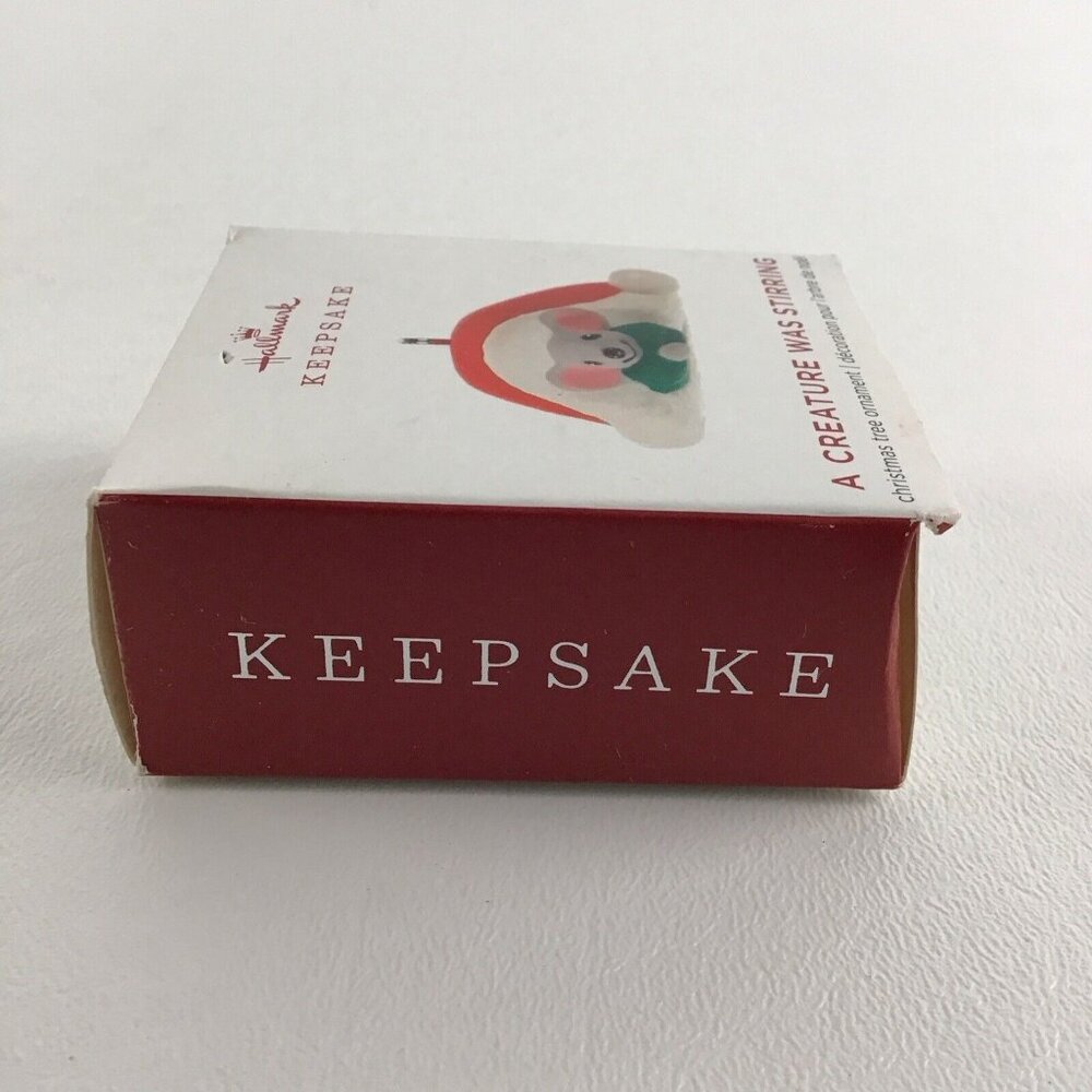 Hallmark Keepsake Miniature Christmas Ornament #6 A Creature Was Stirring 2019 - Picture 3 of 6